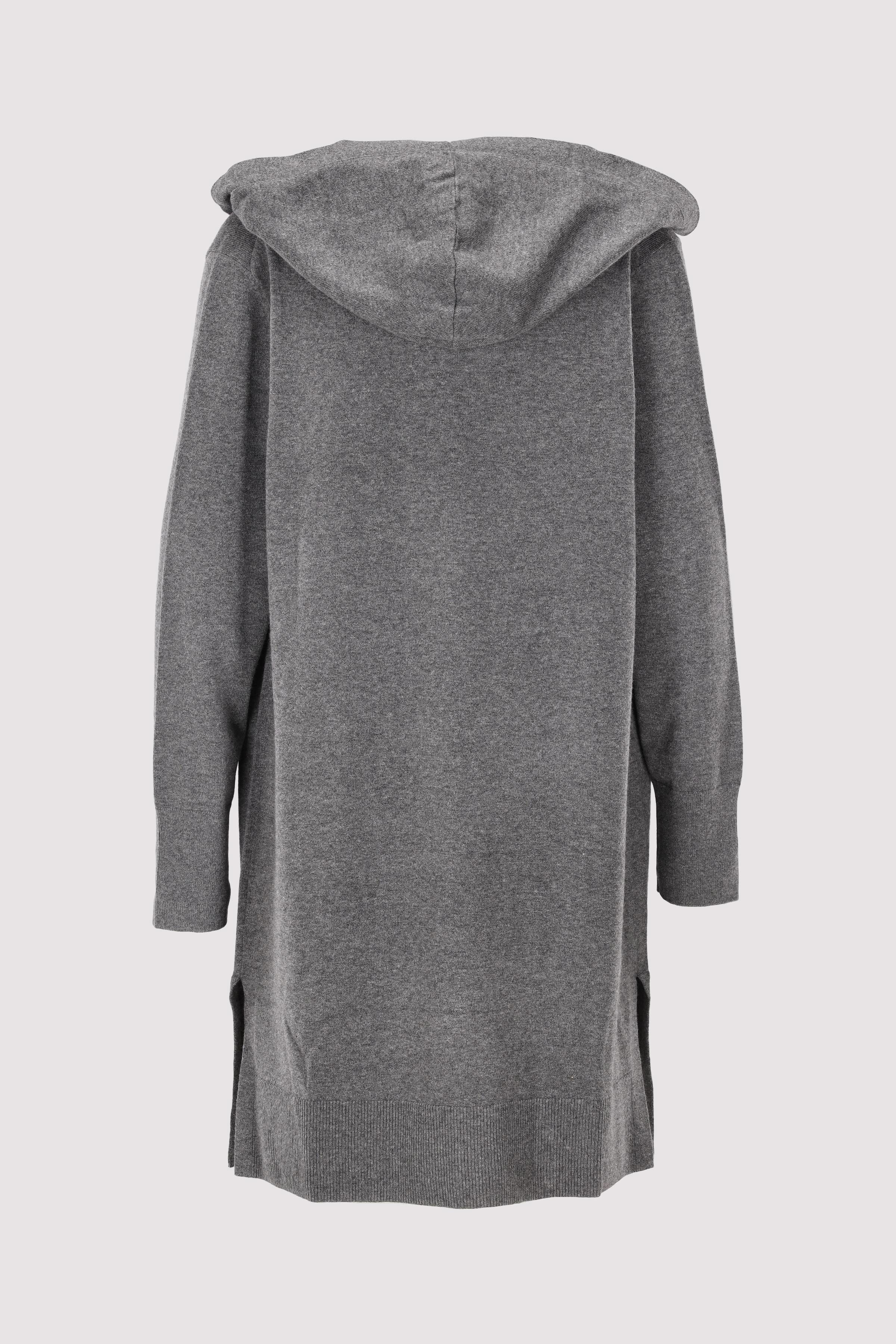 Black hooded cardigan womens online