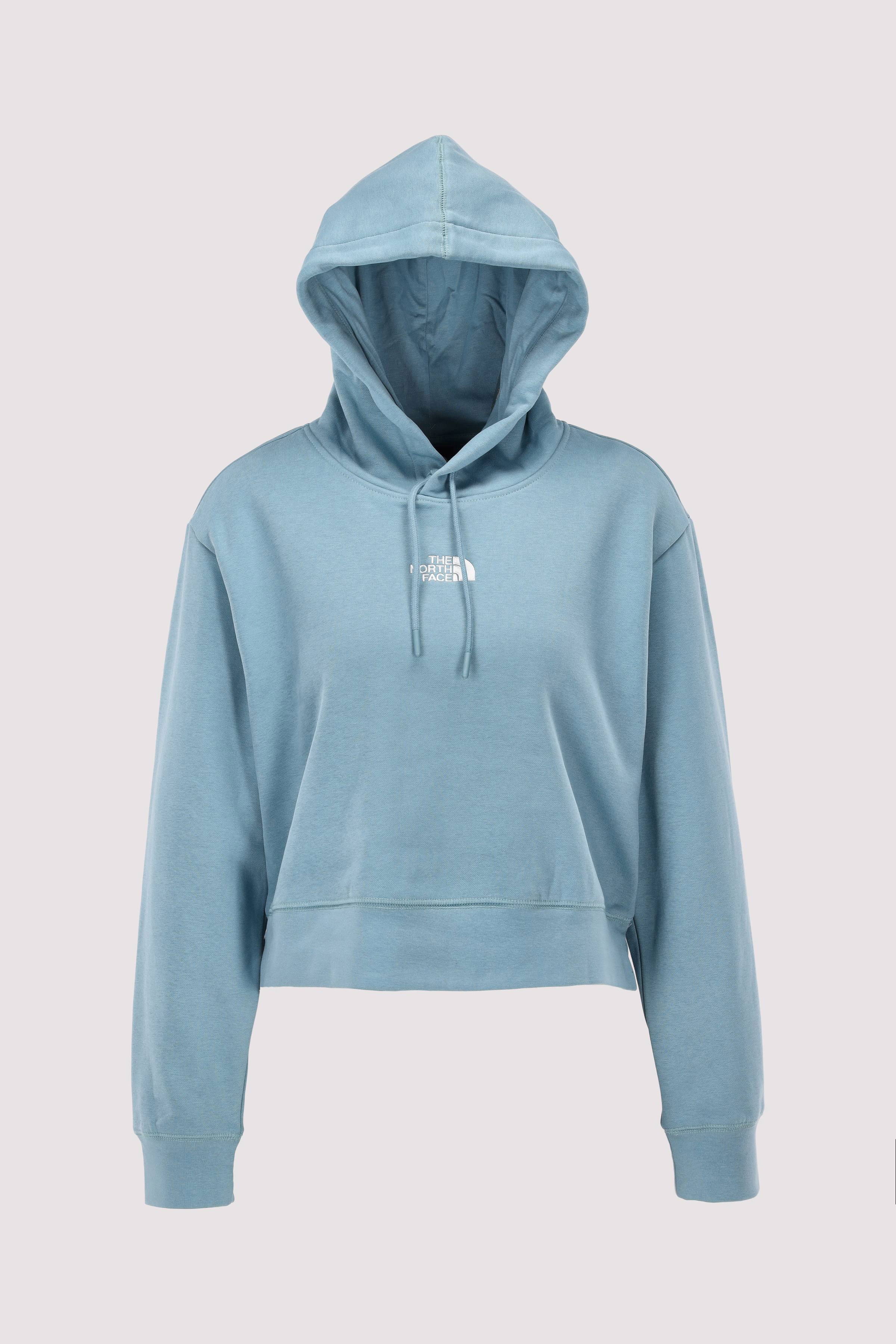 W Essential Crop Hoodie Algae blue XS 0197065062712